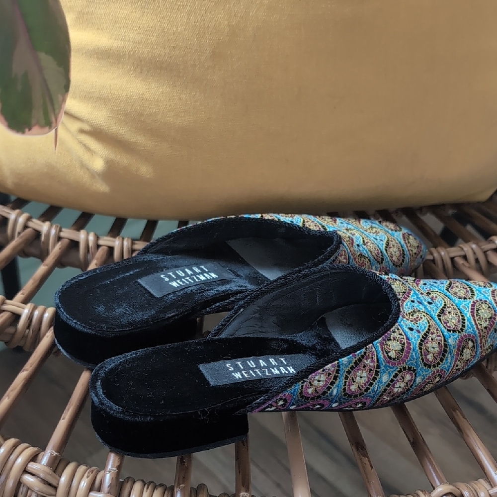Stuart Weitzman Colorful Patterned Mules - image 3